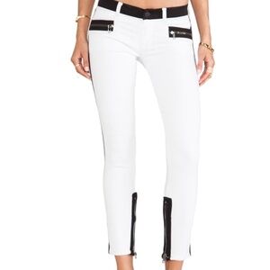 Hudson Chelsea Retreat Colorblock Super Skinny Jeans Size‎ 30